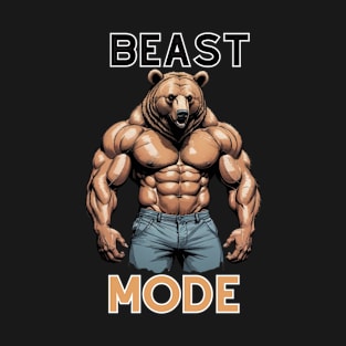 BEAST MODE BEAR TSHIRT T-Shirt