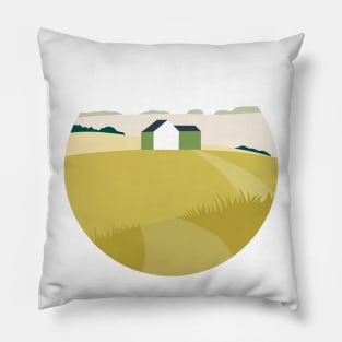 Meadow Landscape Minimalist Pillow