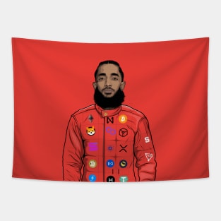 Crypto Nipsey Tapestry