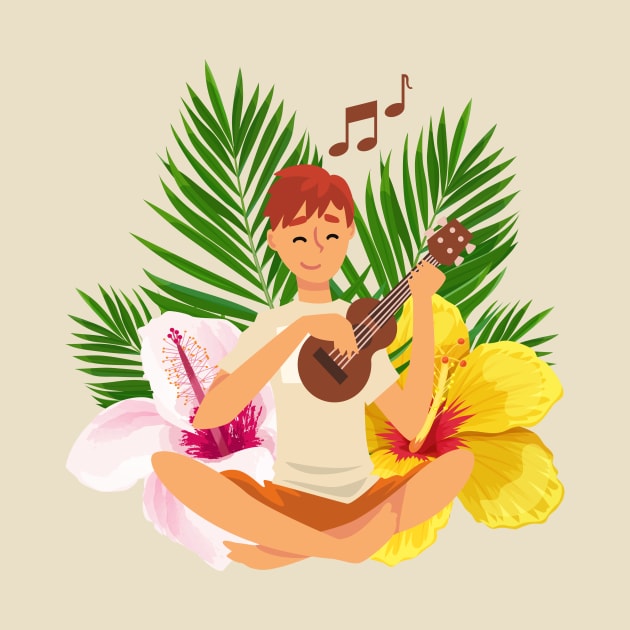 Ukulele Player by soulfulprintss8