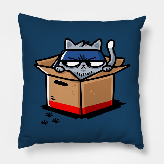 Meowtal Gear Pillow by evasinmas