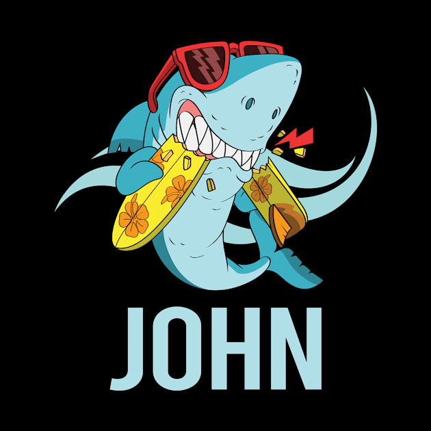 Funny Shark - John Name by songuk