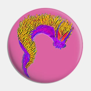 Spanish Shawl Nudibranch II Pin