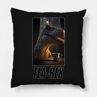 Tea-Rex #6 Pillow