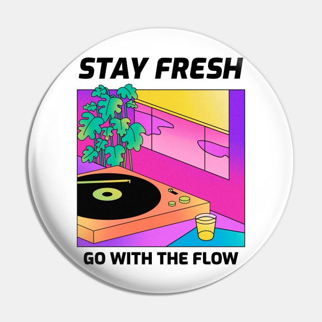 Stay fresh Pin by MediocreStore