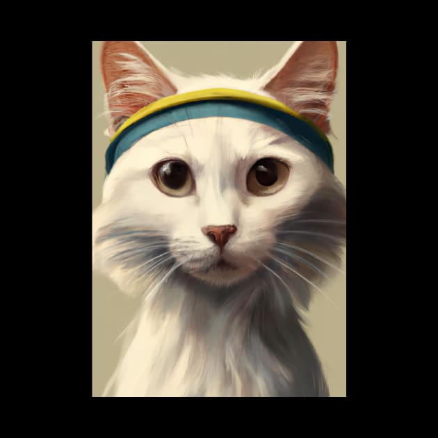 Tennis Cat by maxcode