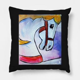 Carousel Horse #24 Pillow