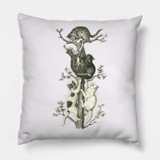 CAT UP THE TREE Pillow