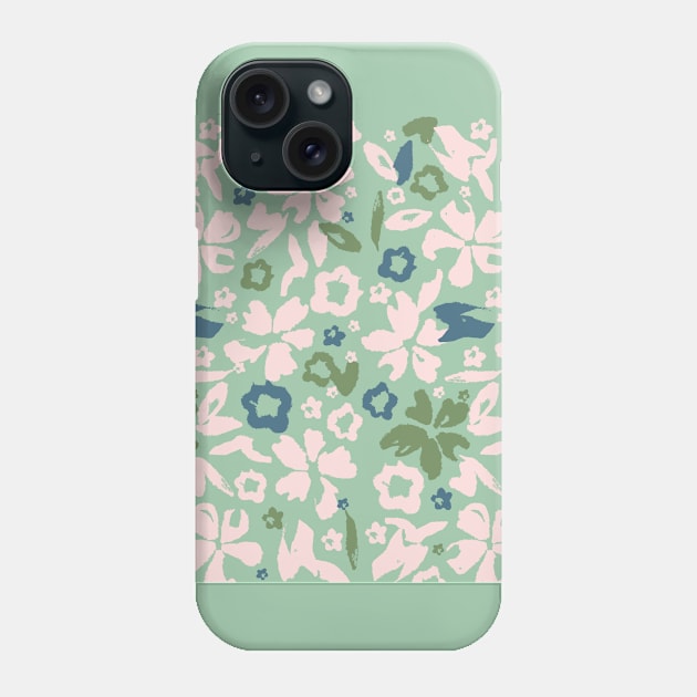 Flowers and leaves 7 Phone Case by SkyisBright