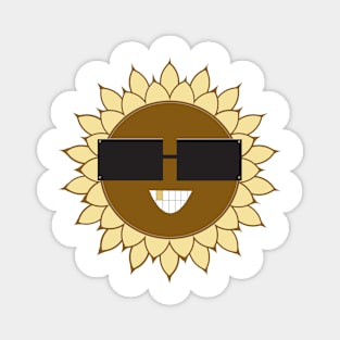 Sunflower Bling Magnet