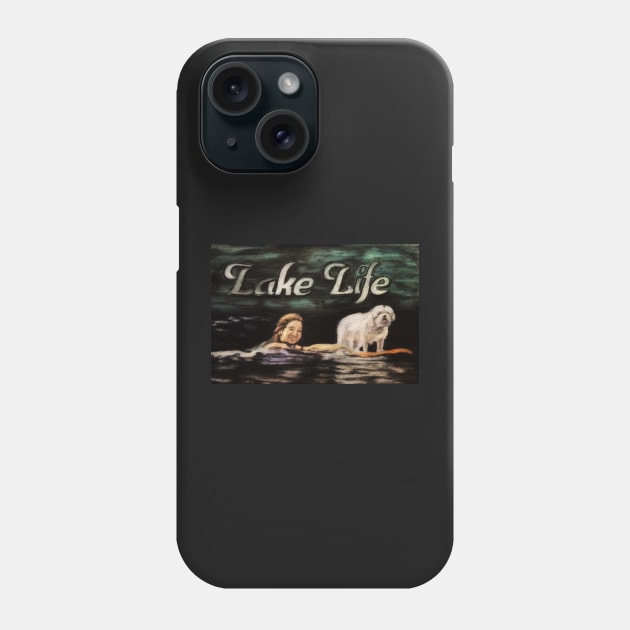 Lake Life Fur-ever Phone Case by Artladyjen