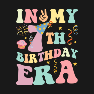 In My 7th Birthday Era b-day gift for girl T-Shirt