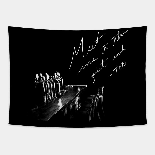 Meet Me At The Quiet End Tapestry by True Crime Brewery