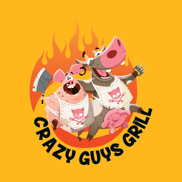 Crazy Guys Grill by Celestial Rex