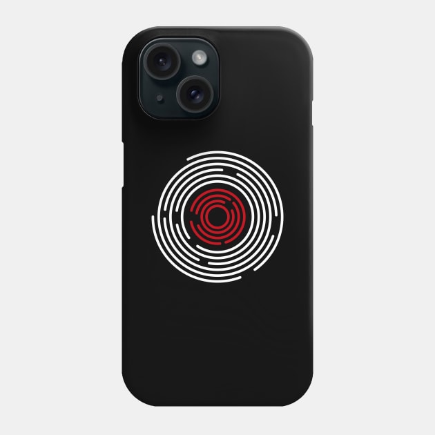 Vinyl Record Phone Case by A Comic Wizard