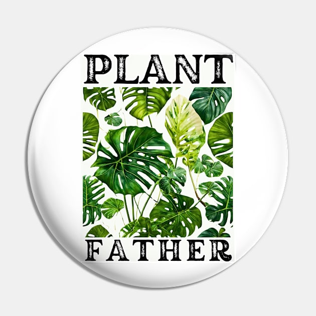 Plant Father Pin by Doodle and Things