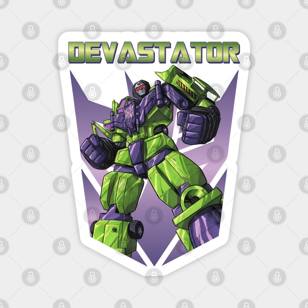 Transformers Devastator Magnet by Pittih