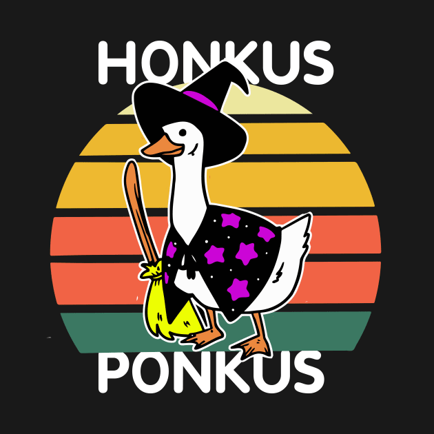 honkus ponkus duck funny haloween by Seastore