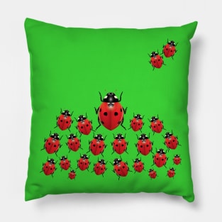 Ladybugs assemble! Pillow