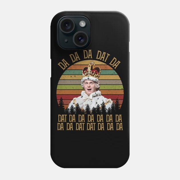 Vintage King George - Da Da Da Dat Da Phone Case by BradleyLeeFashion