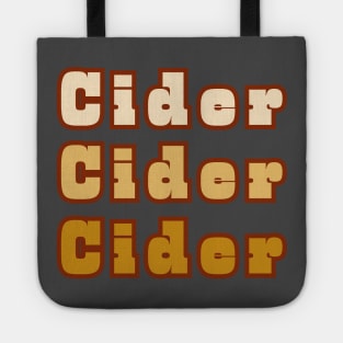 Cider, Cider, Cider! Tote