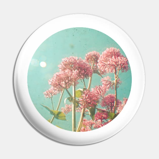 Pink Milkweed Pin by Cassia