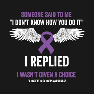 pancreatic cancer awareness - purple ribbon awareness month T-Shirt