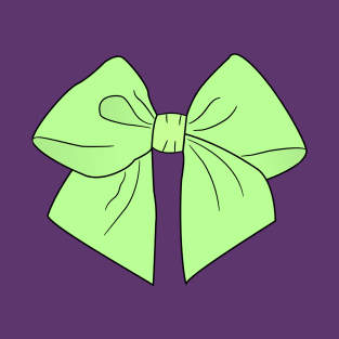 Spring Green Vector Bow T-Shirt