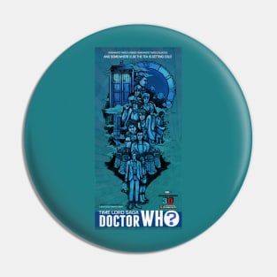 Timelord Saga Art Print Pin