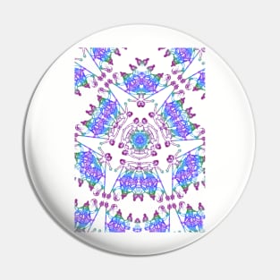 kali mata mandala Pin