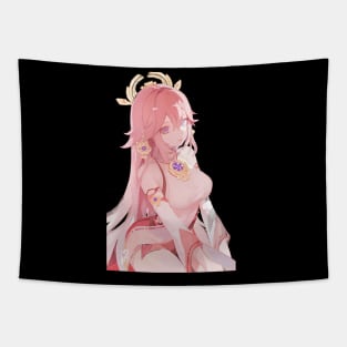 Yae Miko Genshin Impact Tapestry