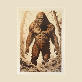 Bigfoot Lithography T-Shirt