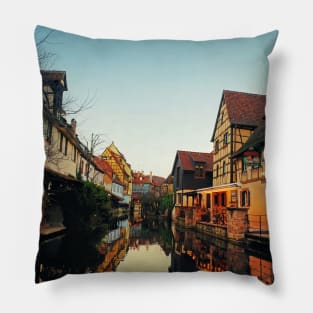 Autumn evening in Colmar Pillow