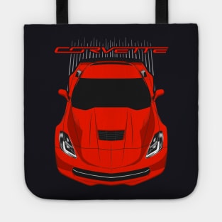 Corvette C7 - Red Tote