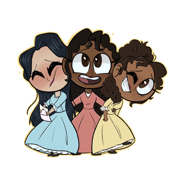 Schuyler Sisters by SpookytheKitty2001