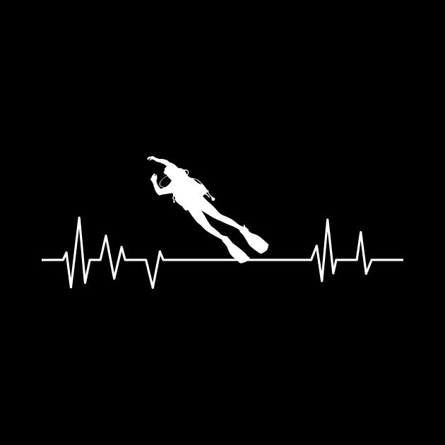 Underwater diving heartbeat,diver heartbeat by mezy