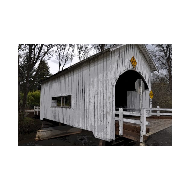 Short Covered Bridge by KirtTisdale