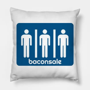 Blue Bathroom Baconsale Boys Pillow