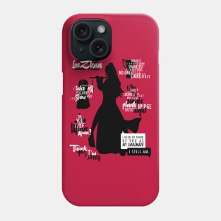 The Untamed: Wei Wuxian Quotes Phone Case