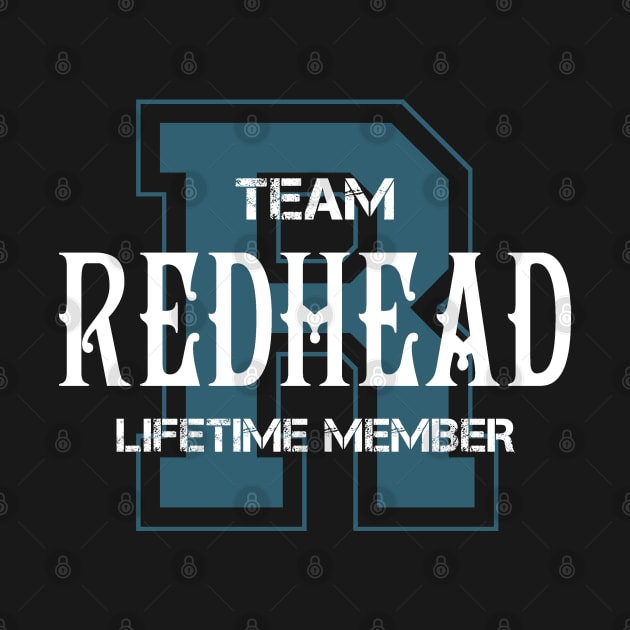 Team REDHEAD Lifetime Member by HarrisonAlbertinenw