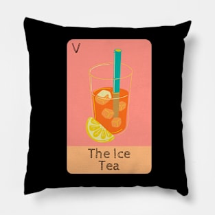 The Cocktail Tarot Pillow