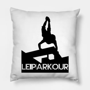 Le Parkour, Traceur - Experience Your Way - Urban Sports Design Pillow