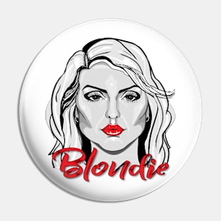 Blondie iconic Pin