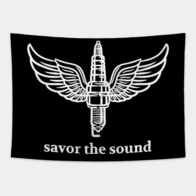 Savor The Sound Tapestry by ShirtTurkey