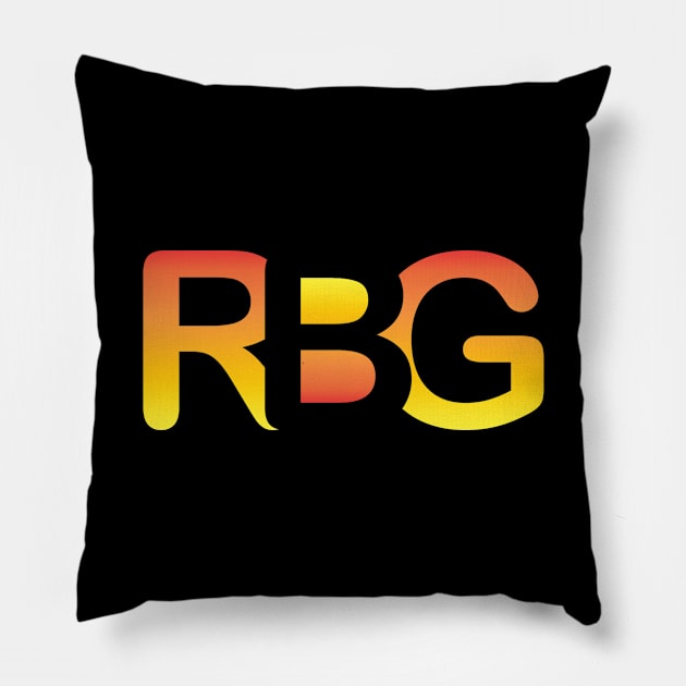 RBG Logo - 02 Pillow by SanTees