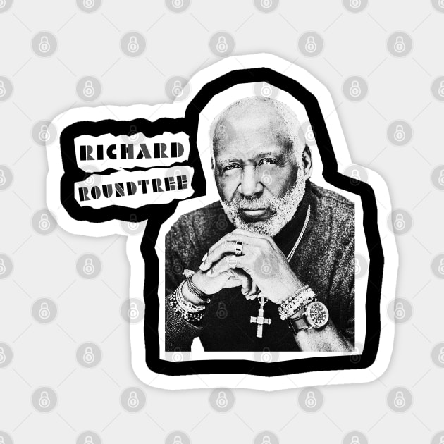 Richard Roundtree Exclusive Art Magnet by KIJANGKIJANGAN