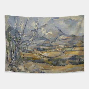Montagne Sainte-Victoire by Paul Cezanne Tapestry