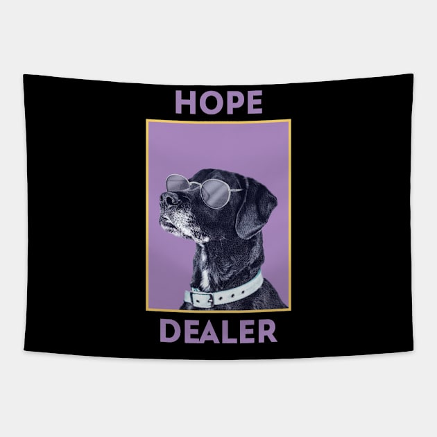 Hope Dealer Alcoholic Recovery Tapestry by RecoveryTees