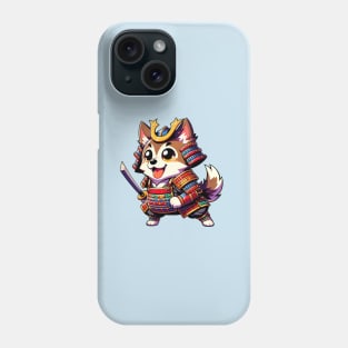 Samurai dog Phone Case