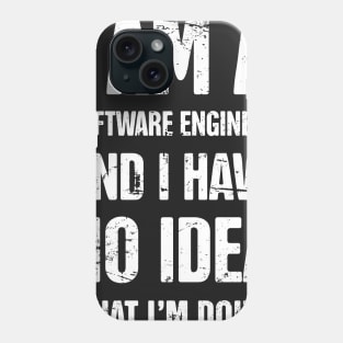 Funny Software Engineer Quote Phone Case